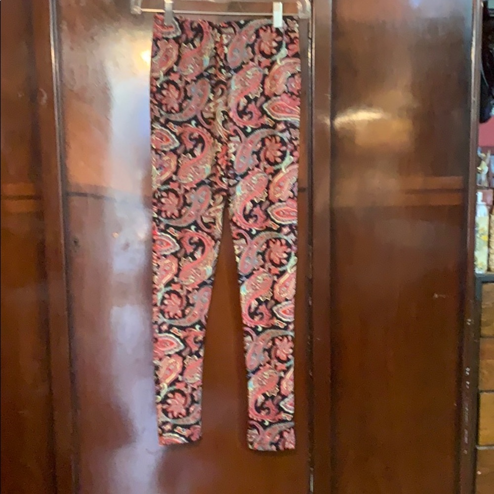 Paisley leggings
